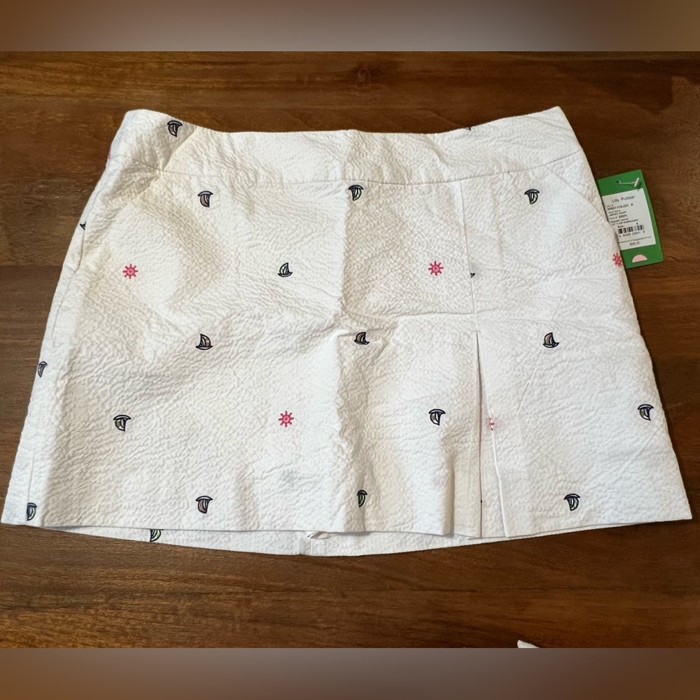 Lilly Pulitzer Jarvey Skort WITH POCKETS Size 8